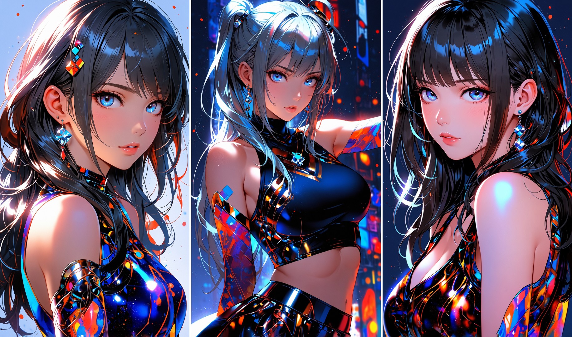 Midnight Neon Empress