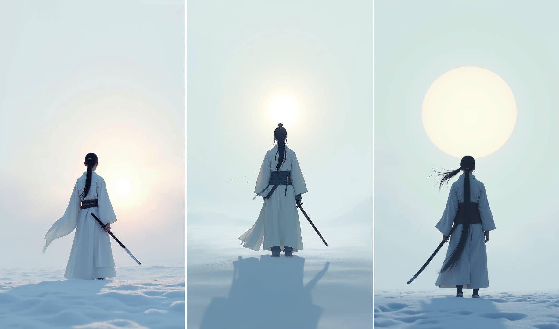 Lone Samurai Snow