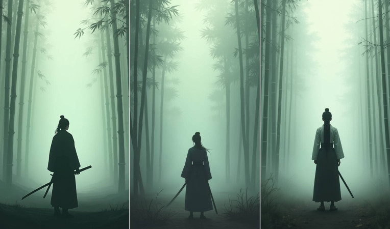 Lone Samurai Bamboo