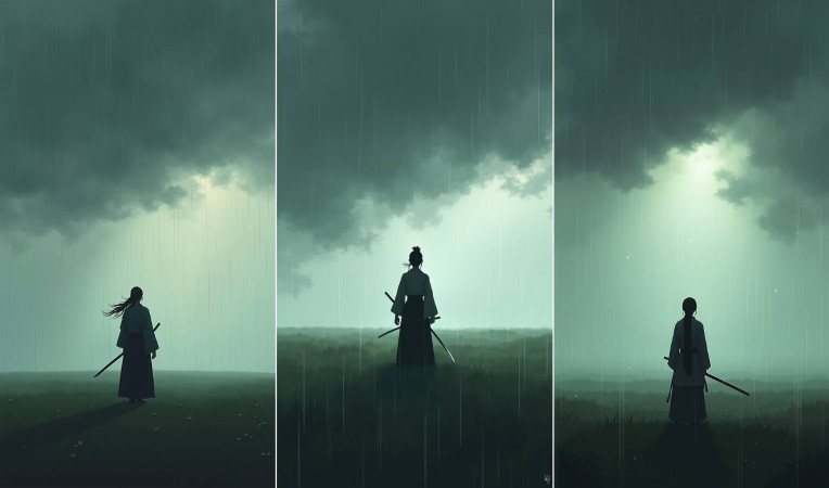 Lone Samurai Rain
